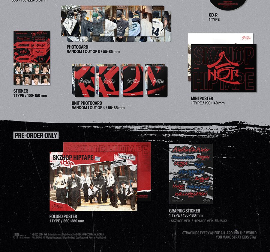Stray Kids - SKZHOP HIPTAPE 'HOP'