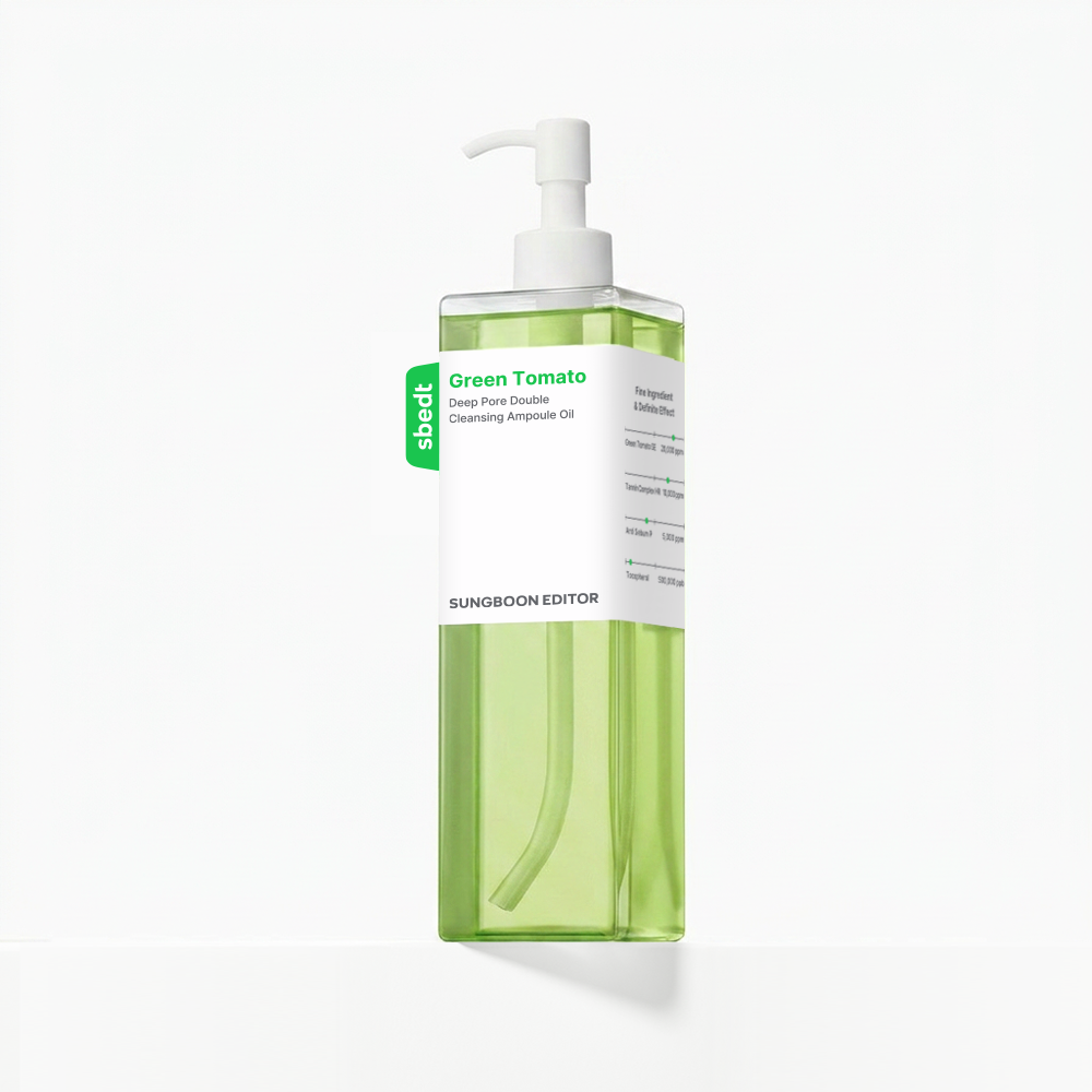 SUNGBOON EDITOR Green Tomato Deep Pore Double Cleansing Ampoule Oil 200ml