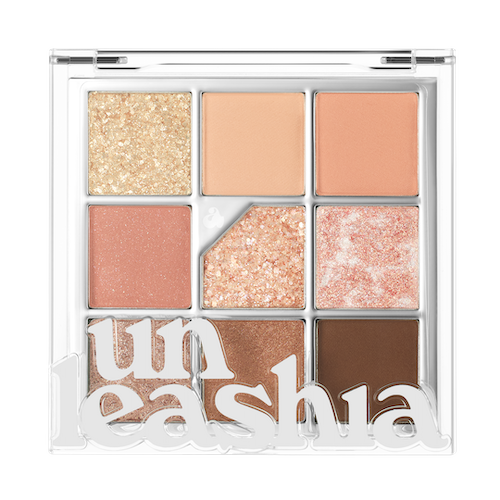 unleashia-glitterpedia-eye-palette N°3 All Of Coral Pink 色號