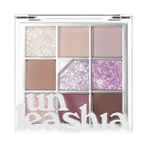 unleashia-glitterpedia-eye-palette N°4 All Of Lavender Fog 色號