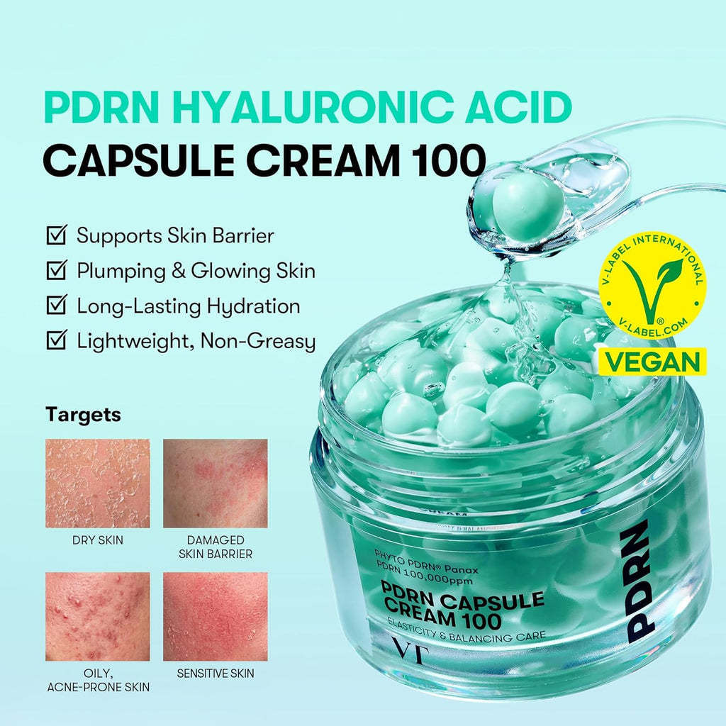 VT PDRN 面霜 100 -50ml-深層修復高效鎖水保濕