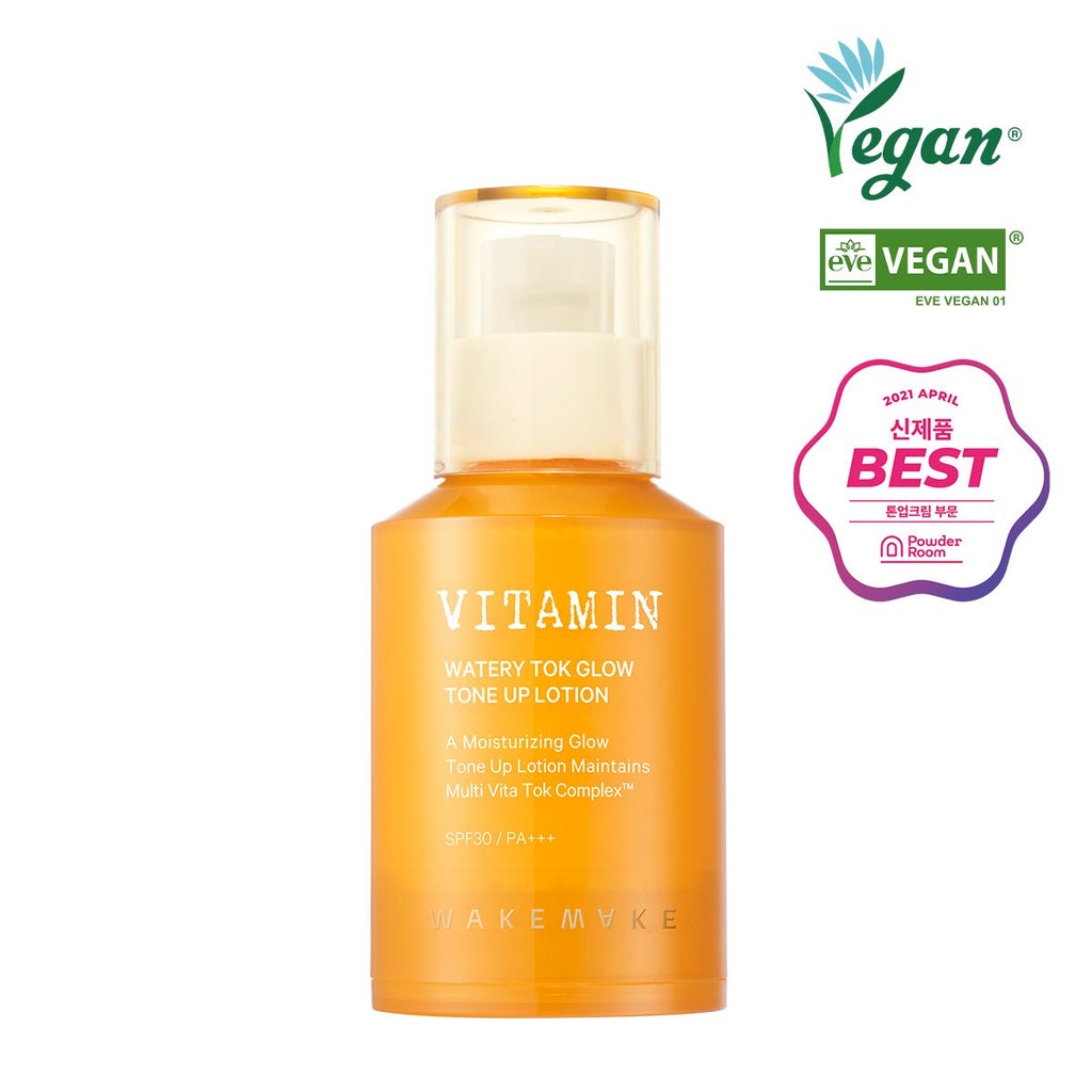 WAKEMAKE 維他命水嫩光感底霜 SPF
